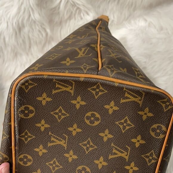 Louis Vuitton Monogram Palermo GM Shoulder Tote Bag - Discontinued, Authentic - Picture 7 of 16